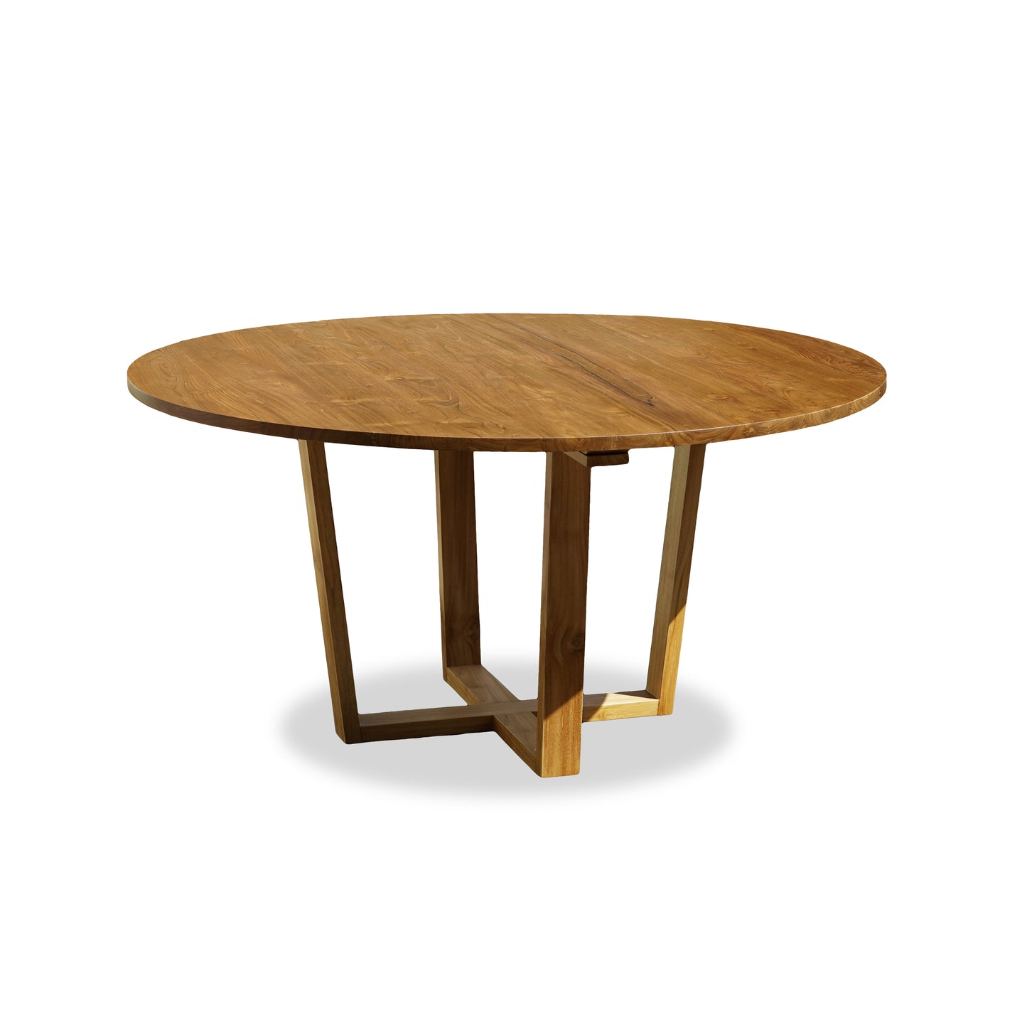 Bodhi Teak Round Dining Table 1.5m