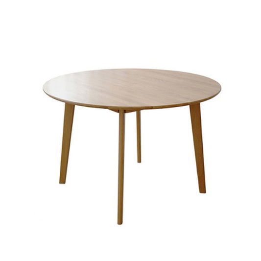 Muji Round Wooden Table 1.2m