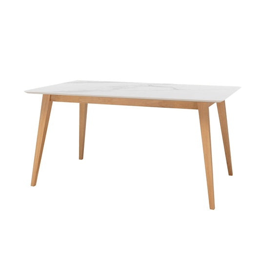 Muji Sintered Stone Wooden Table (1.4m/1.6m)