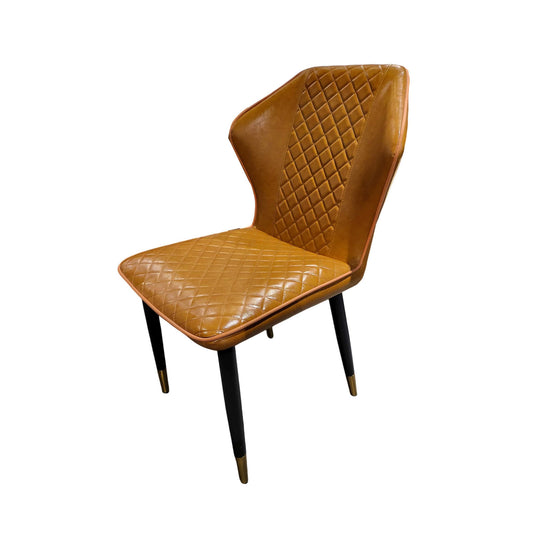 Branded Brown Checkered Chair (2pcs)