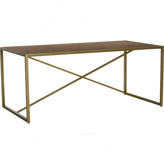 Hillingham Brass Dining Table 1.6m